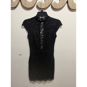 Bebe Black Dress size XXS